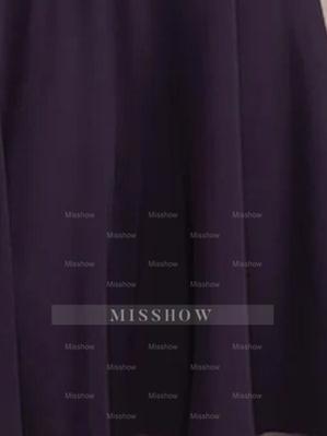 V-Neck A-Line Princess Tea-Length Dress with Half Sleeves and Lace Appliques for Mothers