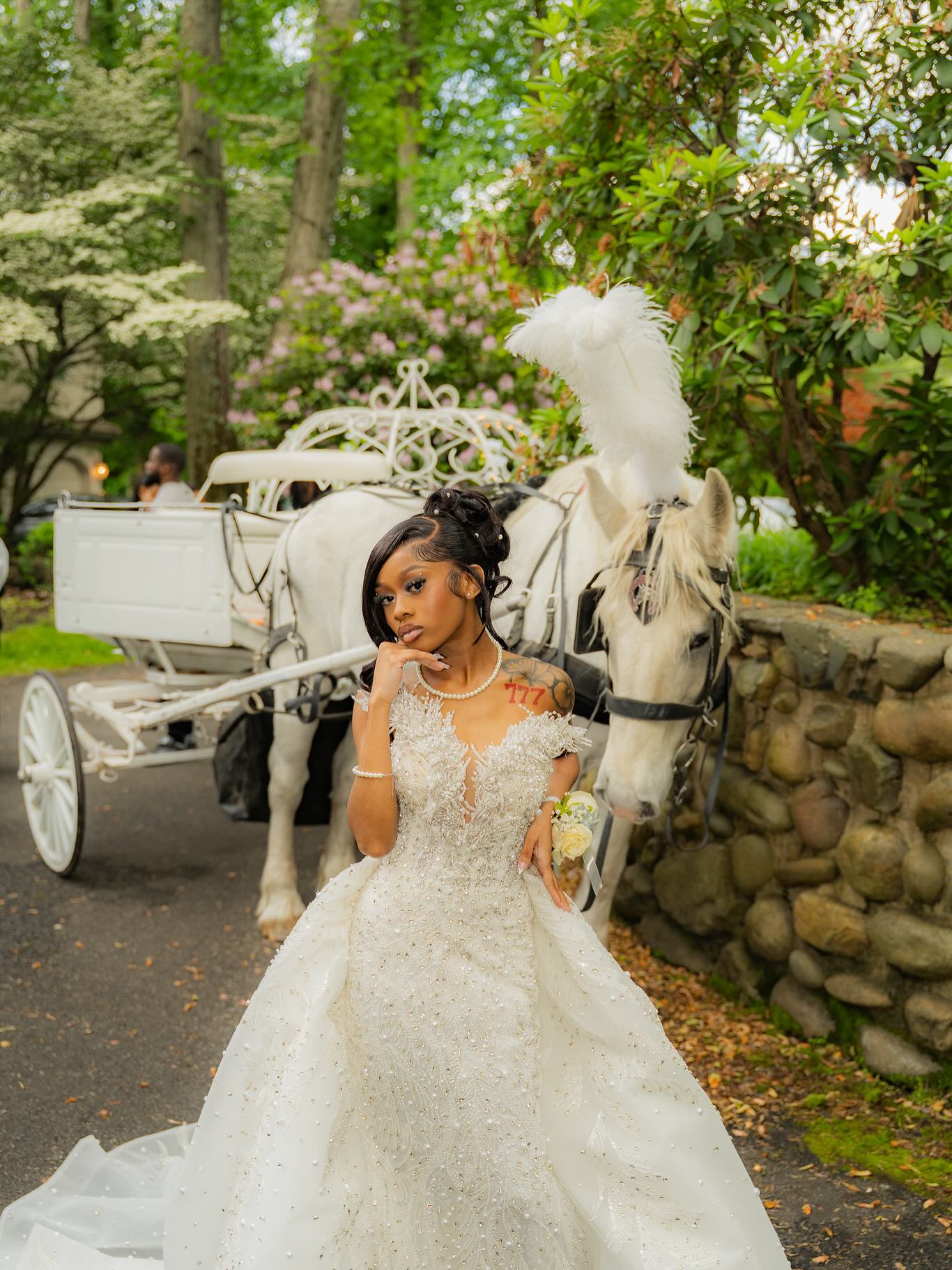 White Mermaid Prom Dress with Detachable Ball Gown Overskirt Off Shoulder Sweetheart 3D White Feather Fringe Floral Beading Shoulder Silver Baroque Scroll Lace Rhinestone Sequin Barely There Sweep Train Gown