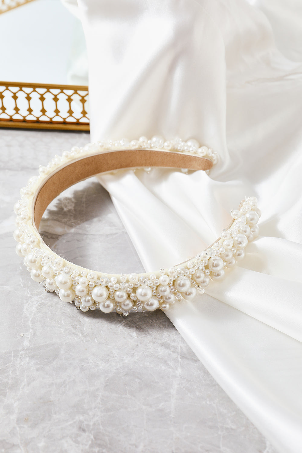 White Pearl Headband