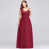 MISSHOW offers gorgeous White,Ivory,Pearl Pink,Dusty Rose,Red,Burgundy,Dark Navy,Black,Silver  party dresses with delicately handmade Beading,Appliques in size 0-26W. Shop Ankle-length prom dresses at affordable prices.