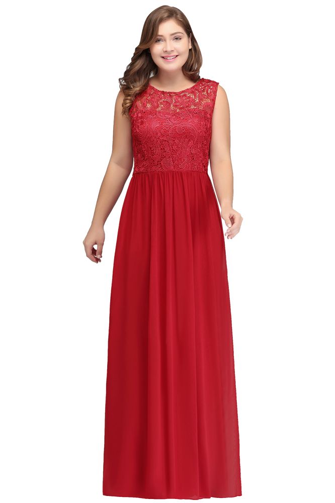 MISSHOW offers gorgeous Red Jewel party dresses with delicately handmade Lace in size 0-26W. Shop Floor-length prom dresses at affordable prices.
