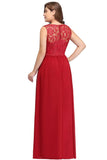 MISSHOW offers gorgeous Red Jewel party dresses with delicately handmade Lace in size 0-26W. Shop Floor-length prom dresses at affordable prices.