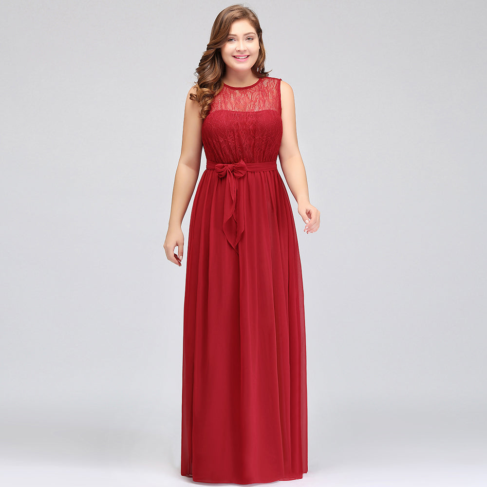 MISSHOW offers gorgeous Red Jewel party dresses with delicately handmade Lace,Ribbons in size 0-26W. Shop Floor-length prom dresses at affordable prices.
