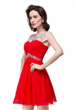 MISSHOW offers gorgeous White,Red,Daffodil,Royal Blue,Mint Green Strapless party dresses with delicately handmade Crystal in size 0-26W. Shop Mini prom dresses at affordable prices.