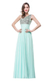 MISSHOW offers A-line Floor-length Chiffon Evening Dress with Sequined at a cheap price from Champagne,Mint Green, 100D Chiffon,Sequined to A-line Floor-length hem. Stunning yet affordable Sleeveless Prom Dresses,Evening Dresses.