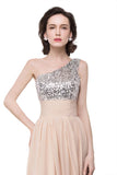 MISSHOW offers A-line Floor-length Chiffon Evening Dress with Sequined at a cheap price from Champagne,Mint Green, 100D Chiffon,Sequined to A-line Floor-length hem. Stunning yet affordable Sleeveless Prom Dresses,Evening Dresses.