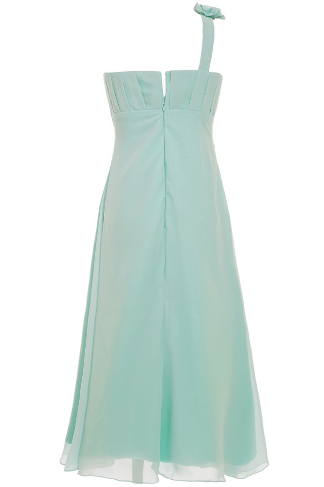 MISSHOW offers gorgeous Mint Green One Shoulder party dresses with delicately handmade Ruffles,Pattern,Cascading Ruffle in size 0-26W. Shop Floor-length prom dresses at affordable prices.
