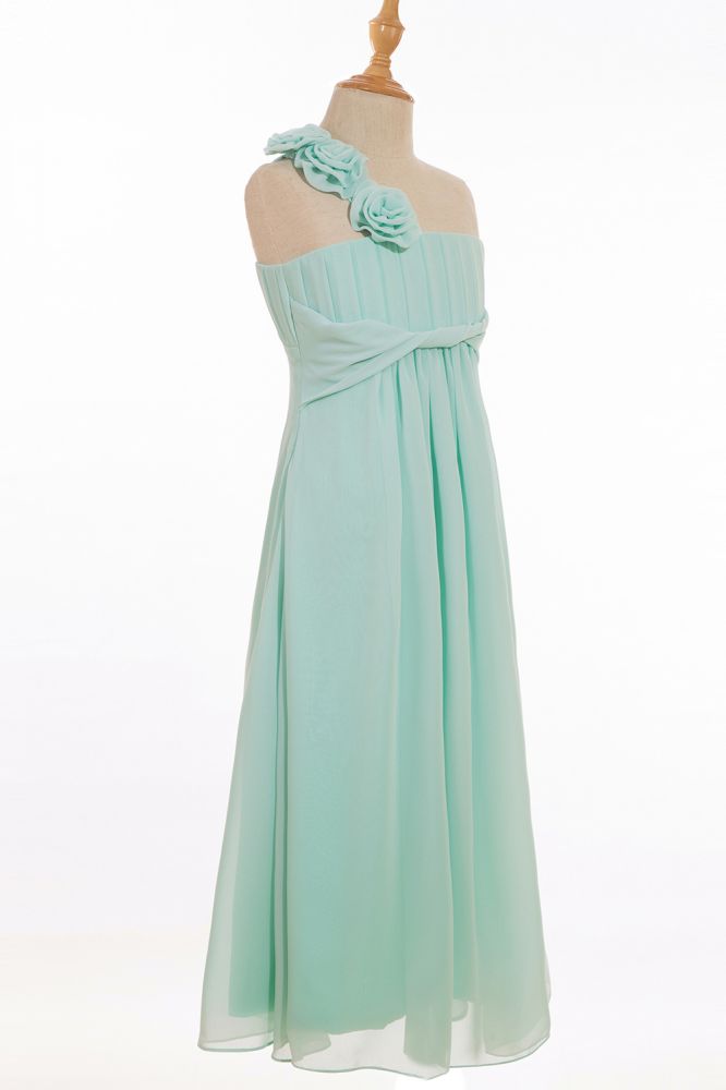 MISSHOW offers gorgeous Mint Green One Shoulder party dresses with delicately handmade Ruffles,Pattern,Cascading Ruffle in size 0-26W. Shop Floor-length prom dresses at affordable prices.