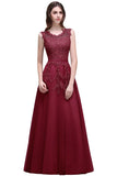 MISSHOW offers gorgeous Dusty Rose,Red,Burgundy,Lilac,Sky Blue,Dark Navy,Black,Silver,Mint Green V-neck party dresses with delicately handmade Appliques in size 0-26W. Shop Floor-length prom dresses at affordable prices.