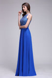 MISSHOW offers gorgeous Royal Blue Halter party dresses with delicately handmade Sequined in size 0-26W. Shop Floor-length prom dresses at affordable prices.