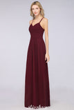 MISSHOW offers A-Line Halter V-Neck Sleeveless Bridesmaid Dress Ruffles Evening Swing Dress at a good price from 100D Chiffon to A-line Floor-length them. Lightweight yet affordable home,beach,swimming useBridesmaid Dresses.