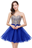 MISSHOW offers gorgeous Regency,Lilac,Royal Blue,Dark Navy,Black,Mint Green Strapless party dresses with delicately handmade Lace,Appliques,Embroidery in size 0-26W. Shop Mini prom dresses at affordable prices.