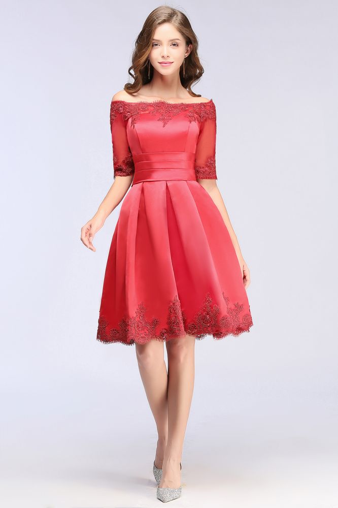 Half prom dresses short cheap