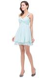 MISSHOW offers gorgeous Mint Green Sweetheart party dresses with delicately handmade Crystal in size 0-26W. Shop Mini prom dresses at affordable prices.