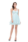 MISSHOW offers gorgeous Mint Green Sweetheart party dresses with delicately handmade Crystal in size 0-26W. Shop Mini prom dresses at affordable prices.