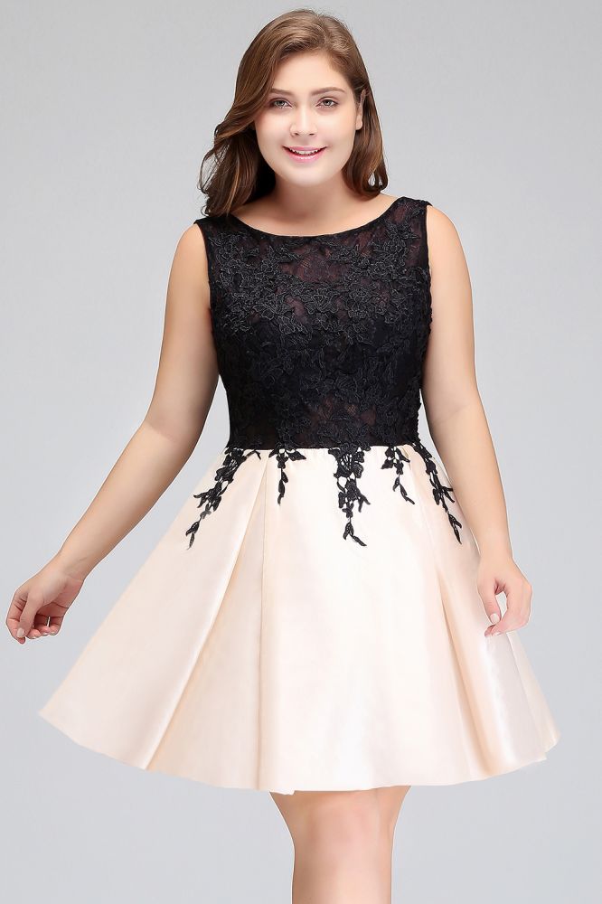 MISSHOW offers gorgeous Black Jewel party dresses with delicately handmade Lace in size 0-26W. Shop Mini prom dresses at affordable prices.