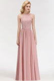 MISSHOW offers A-line Sleeveless Halter Long Lace Chiffon Bridesmaid Dress at a good price from Dusty Rose,Burgundy,Dark Navy,100D Chiffon to A-line Floor-length them. Stunning yet affordable Sleeveless Bridesmaid Dresses.