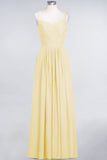 MISSHOW offers A-Line Spaghetti-Straps Sweetheart Sleeveless Bridesmaid Dress Ruffles Chiffon Evening Maxi Gown at a good price from 100D Chiffon to A-line Floor-length them. Lightweight yet affordable home,beach,swimming useBridesmaid Dresses.