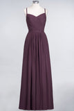 MISSHOW offers A-Line Spaghetti-Straps Sweetheart Sleeveless Bridesmaid Dress Ruffles Chiffon Evening Maxi Gown at a good price from 100D Chiffon to A-line Floor-length them. Lightweight yet affordable home,beach,swimming useBridesmaid Dresses.