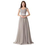 MISSHOW offers gorgeous Same as Picture,Blushing Pink,Burgundy,Regency,Lilac,Dark Navy,Black,Mint Green V-neck party dresses with delicately handmade Appliques in size 0-26W. Shop Floor-length prom dresses at affordable prices.