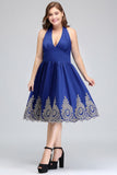 MISSHOW offers gorgeous Pool V-neck party dresses with delicately handmade Appliques in size 0-26W. Shop Mini prom dresses at affordable prices.