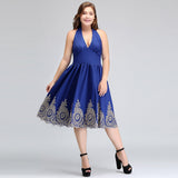 MISSHOW offers gorgeous Pool V-neck party dresses with delicately handmade Appliques in size 0-26W. Shop Mini prom dresses at affordable prices.