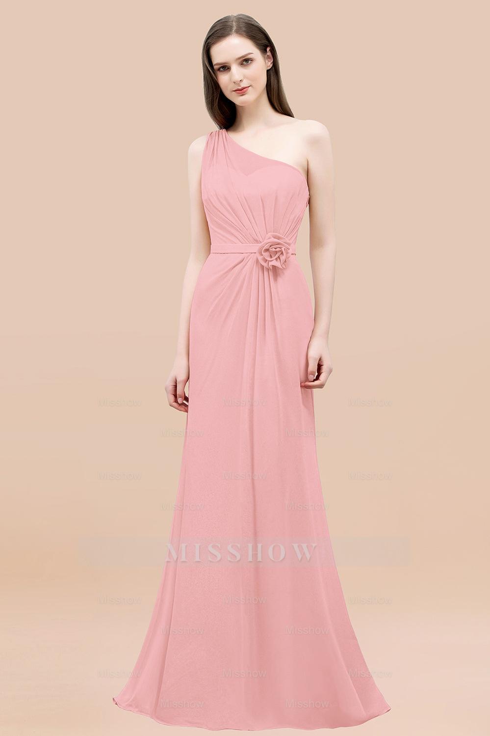 affordable pink dresses affordable long prom dresses Beautiful Pink Tulle Lace A-line Backless Long Prom Dresses With Side Slit, MP694-parroquiadesanalbertomagno.com