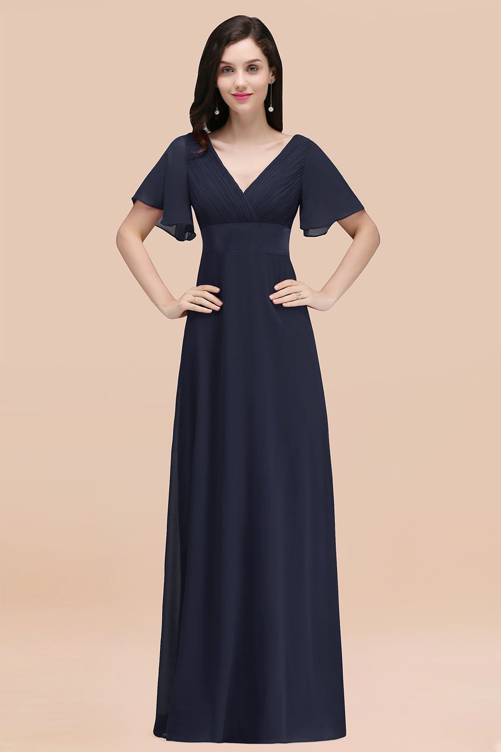 burgundy and navy bridesmaid dresses Burgundy Pink Navy Stunning Mermaid Off Shoulder Bridesmaid Dresses with Train, MB114
