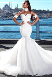 Beautiful Mermaid Sweetheart Beautiful Wedding Dress Lace Dresses for Weddings with Choker