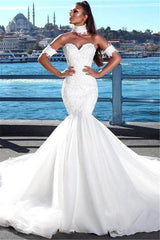 Find this Chic Deep V-neck White Wedding Dressat Misshow, available in everyone color and size you could possibly imagine, which makes picking out the perfect prom dress for your big day easily!