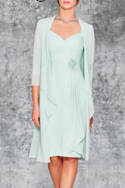 Beautiful Mother Of The Bride Dresses Mint Green Bridesmaid Dresses-misshow.com