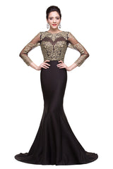 MISSHOW offers gorgeous Black Jewel party dresses with delicately handmade Beading,Appliques in size 0-26W. Shop Floor-length prom dresses at affordable prices.