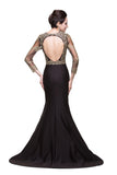 MISSHOW offers gorgeous Black Jewel party dresses with delicately handmade Beading,Appliques in size 0-26W. Shop Floor-length prom dresses at affordable prices.