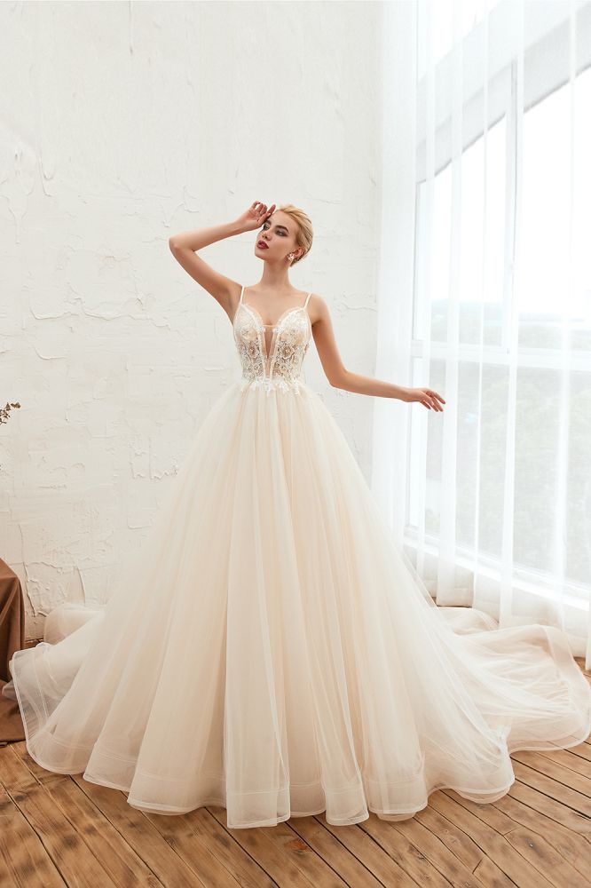 Spaghetti Strap Wedding Dresses & Bridal Gowns | hitched.co.uk