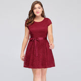 MISSHOW offers gorgeous Red Jewel party dresses with delicately handmade Lace,Bow in size 0-26W. Shop Mini prom dresses at affordable prices.