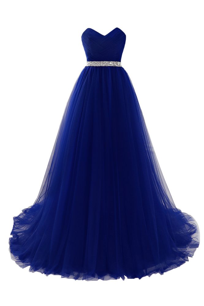 MISSHOW offers gorgeous White,Dusty Rose,Burgundy,Royal Blue,Dark Navy,Black,Dark Green,Dusty Blue Strapless party dresses with delicately handmade Crystal Floral Pin in size 0-26W. Shop Floor-length prom dresses at affordable prices.