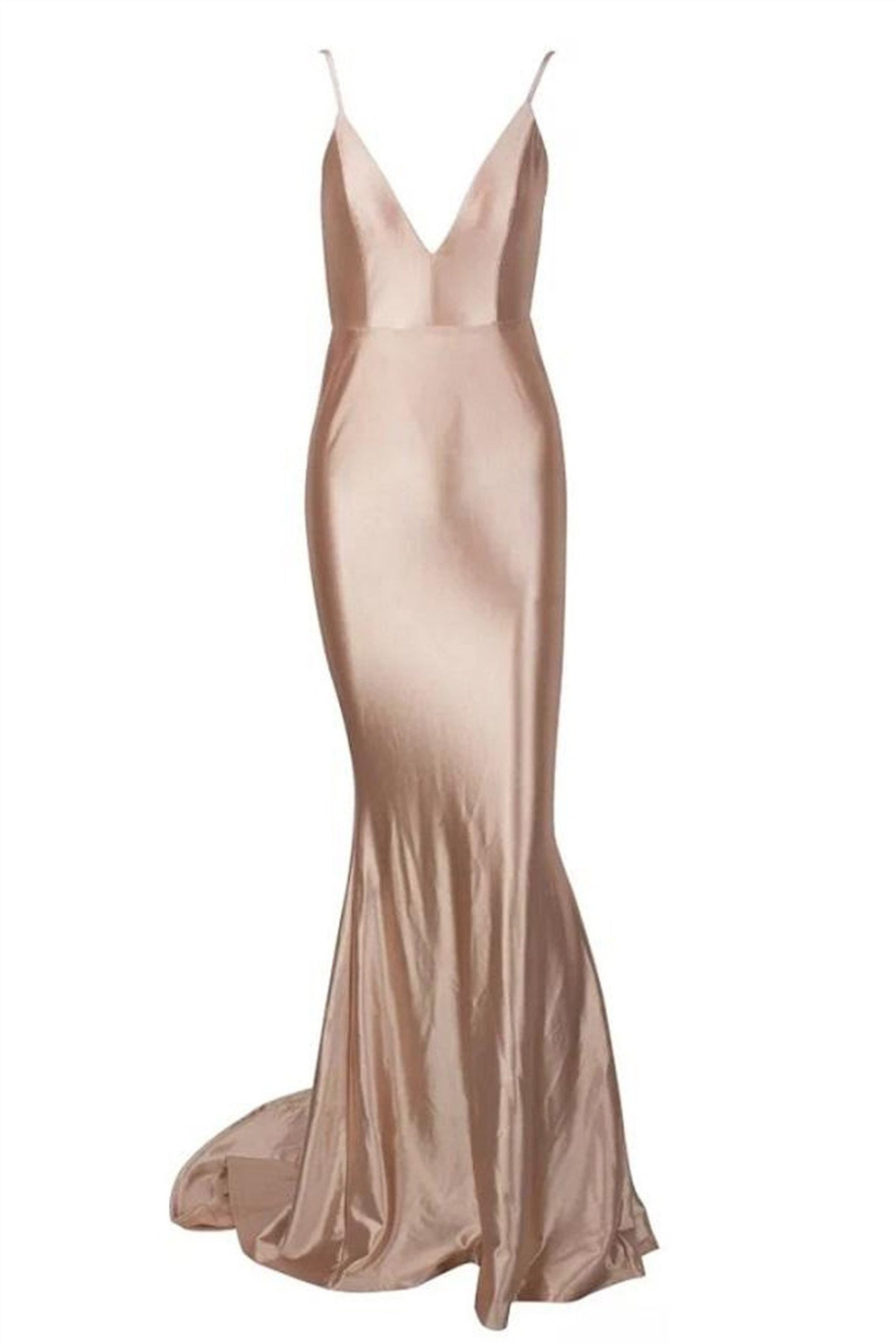 Champagne Evening Dresses | Long Prom Evening Dresses-misshow.com