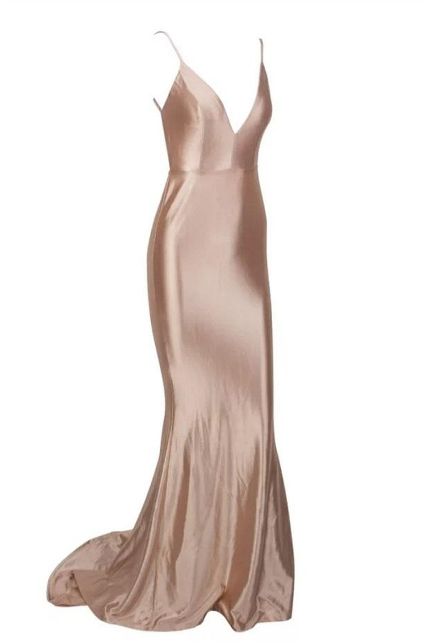 Champagne Evening Dresses | Long Prom Evening Dresses-misshow.com
