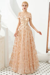 MISSHOW offers Charming Off Shoulder Aline Princess Dress Tulle Swing Evening Party Dress Quincenera Dress at a good price from Rose Gold,Tulle to A-line,Ball Gown,Princess Floor-length them. Stunning yet affordable Cap Sleeves Prom Dresses,Evening Dresses,Homecoming Dresses,Quinceanera dresses.