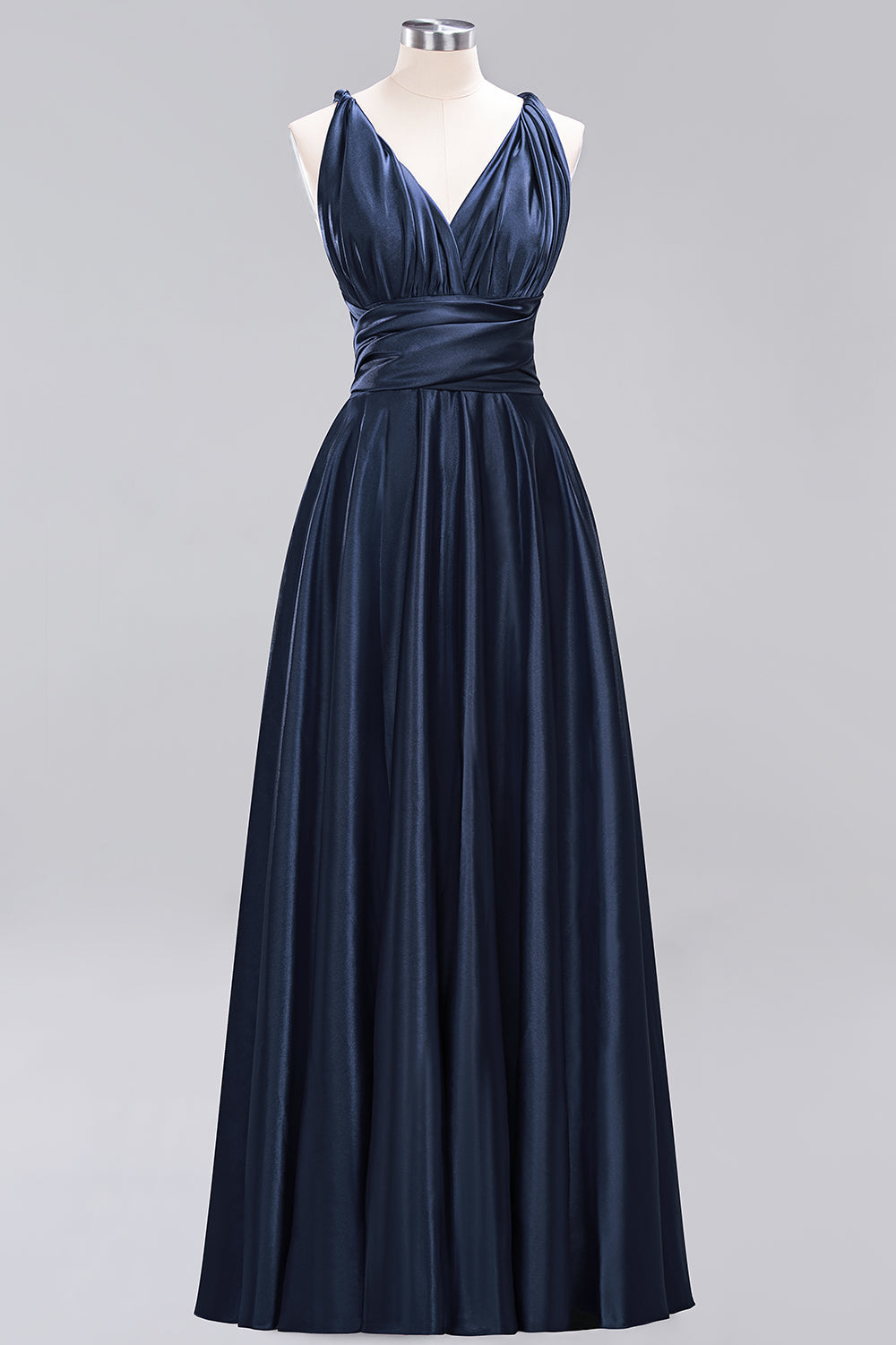 Chic Burgundy Satin Long Bridesmaid dresses With One Shoulder Chic Burgundy Satin Long Bridesmaid dresses With One Shoulder