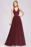 MISSHOW offers Chiffon Lace A-line Bridesmaid Dresses, V-Neck Sleeveless Floor Length Maid of the Honor Dresses at a good price from 100D Chiffon to A-line Floor-length them. Lightweight yet affordable home,beach,swimming useBridesmaid Dresses.