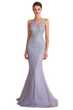 MISSHOW offers Crew Neck Sleeveless Beading Mermaid Prom Dress Evening Maxi Gown at a good price from Lilac,Tulle to Mermaid Floor-length them. Stunning yet affordable Sleeveless Prom Dresses,Evening Dresses,Homecoming Dresses,Quinceanera dresses.