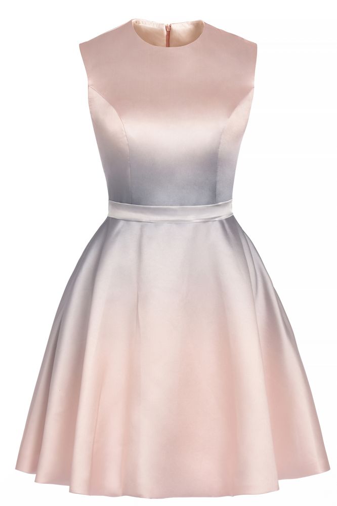 The gorgeous Crew Neck Sleeveless Gradient Aline Short Party Dress Daily Casual Dress will stun every girl. The Satin,Tulle Vintage Party dress will add extra elegance to your wholesale look.