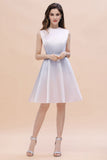 The gorgeous Crew Neck Sleeveless Gradient Aline Short Party Dress Daily Casual Dress will stun every girl. The Satin,Tulle Vintage Party dress will add extra elegance to your wholesale look.