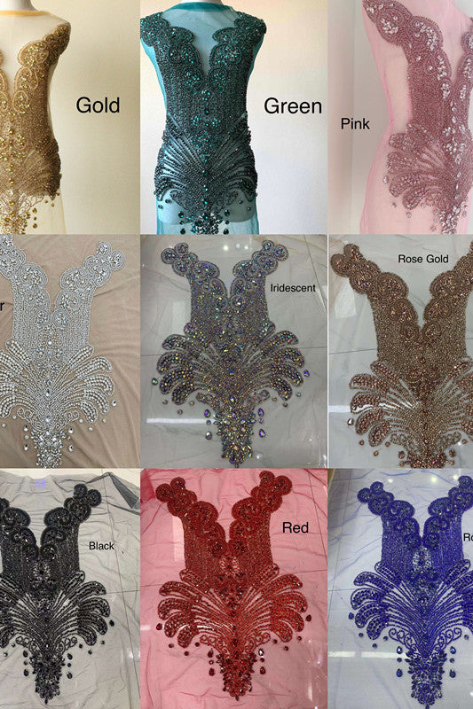 Deluxe Floor Length Sleeveless Mermaid Sequined Prom Dress with Ruffles-misshow.com