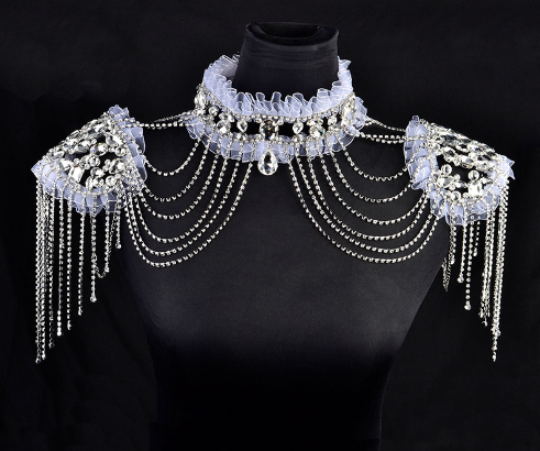Designer Diamond Bead Jewelry Necklace-misshow.com