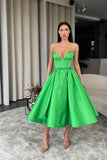 Designer Green A-line Sweetheart Short Prom Dress-misshow.com