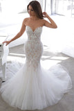 Designer Summer style Sweetheart Mermaid Lace Wedding Dress