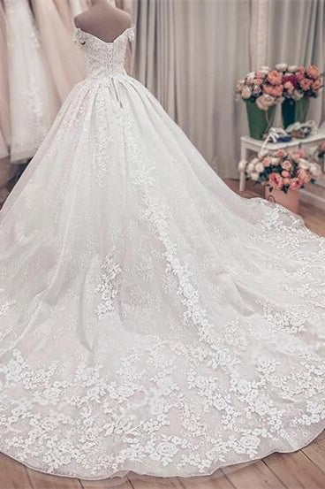 Designer wedding dresses princess | Wedding dresses in lace-misshow.com