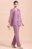 Elegant Cap-Sleeves Lace Chiffon Affordable Mother of Bride Online with Wrap-misshow.com